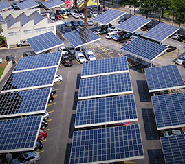 Carport PV -montagesysteem