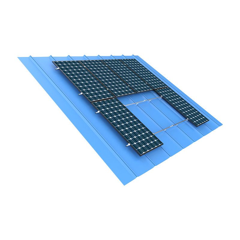 Metalen dak PV -montage